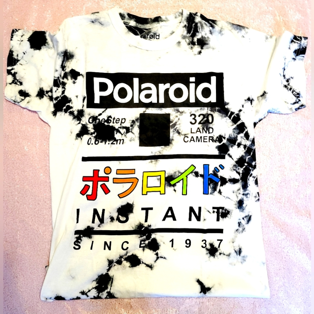♡ Tie-Dye Polaroid Tee ♡
